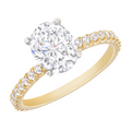 Engagement Collections Engagement Rings in Yellow Gold containing Diamond 420384