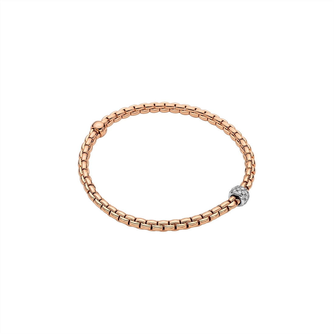 FOPE Bracelets in Rose Gold containing Diamond 73301BX_PB_R_XBX_00S