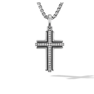 David Yurman Pendants in Silver containing Diamond D25359MSSADI