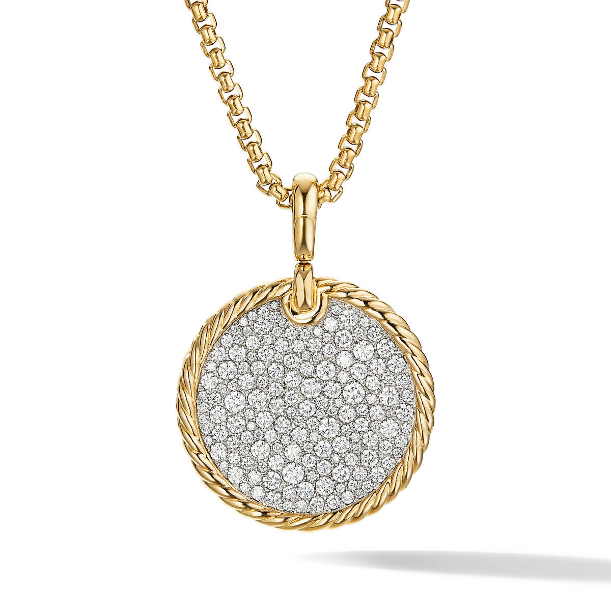 David Yurman Pendants in Yellow Gold containing Diamond D17581D88ADI