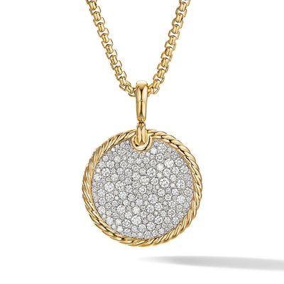 David Yurman Pendants in Yellow Gold containing Diamond D17581D88ADI