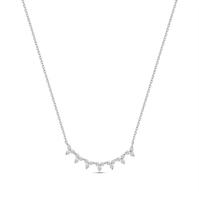 Necklaces Necklaces in White Gold containing Diamond 420604