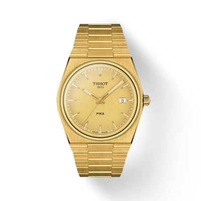 Tissot watch in Yellow Gold T1374103302100