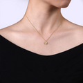 Gabriel & Co Necklaces in Yellow Gold containing Diamond NK6862M45JJ