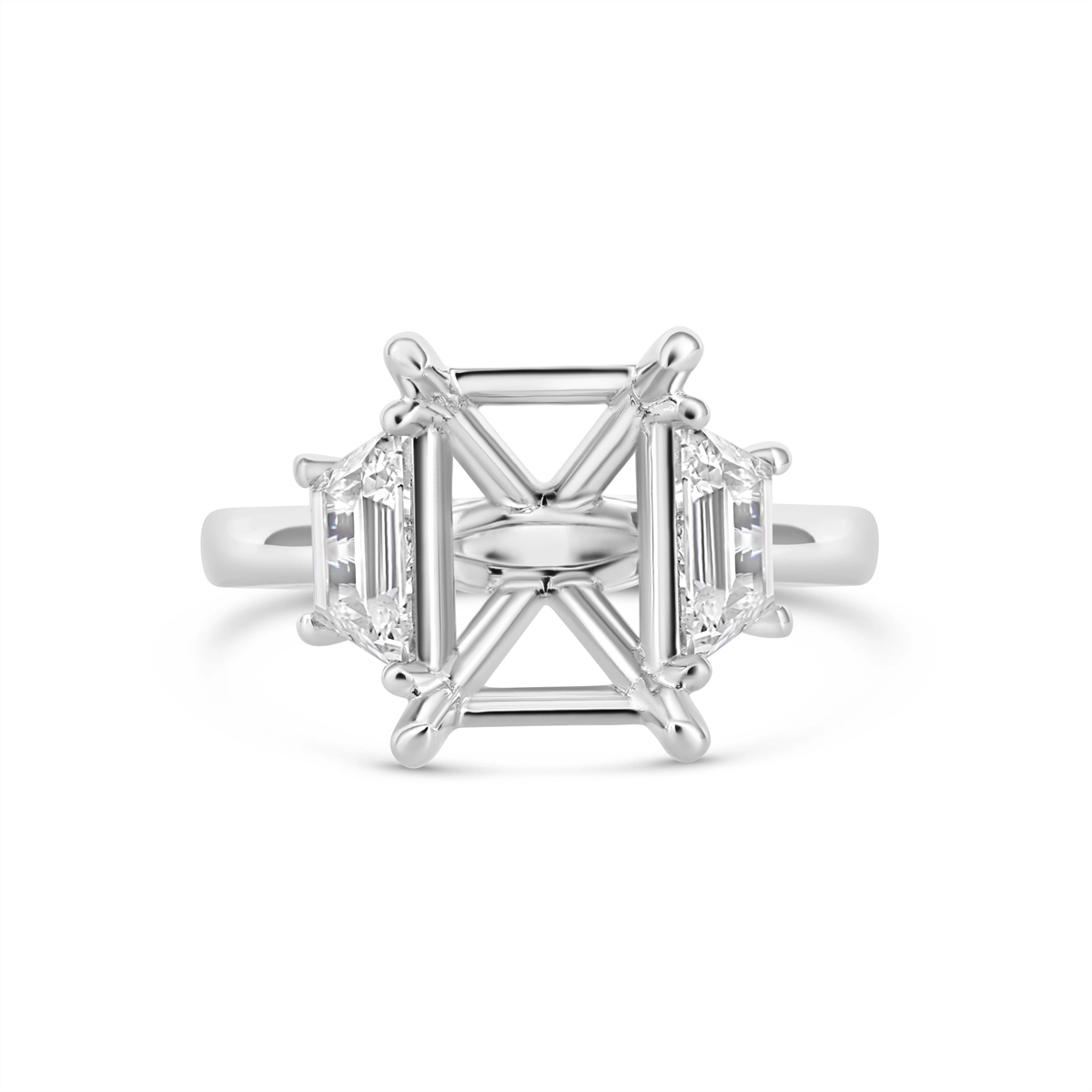 Engagement Collections Engagement Rings in White Gold containing Diamond LE26055-EC-18W