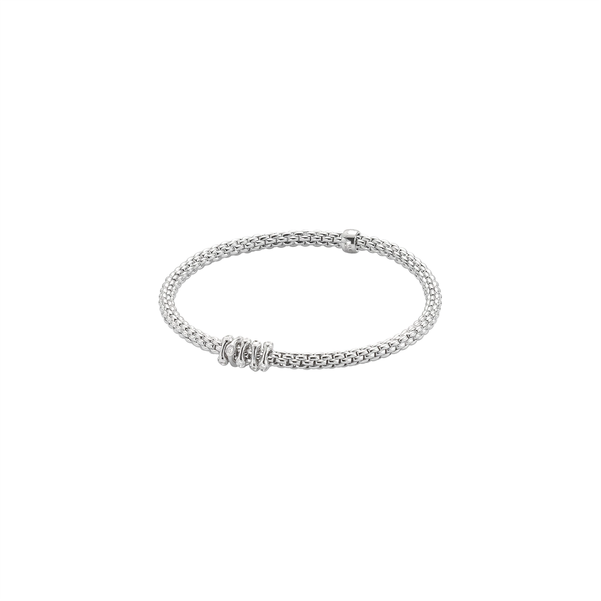 FOPE Bracelets in White Gold containing Diamond 74808BX_BB_B_XBX_0XS