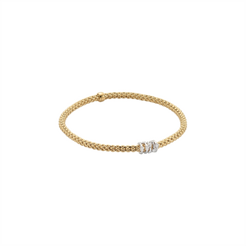 FOPE Bracelets in Yellow Gold containing Diamond 74808BX_BB_G_XBX_0XS