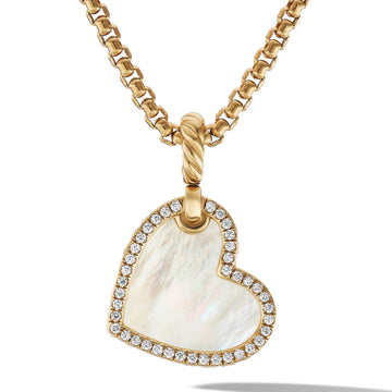 David Yurman Pendants in Yellow Gold containing Mother of pearl, Multi-gemstone, Diamond D17268D88DMPDI
