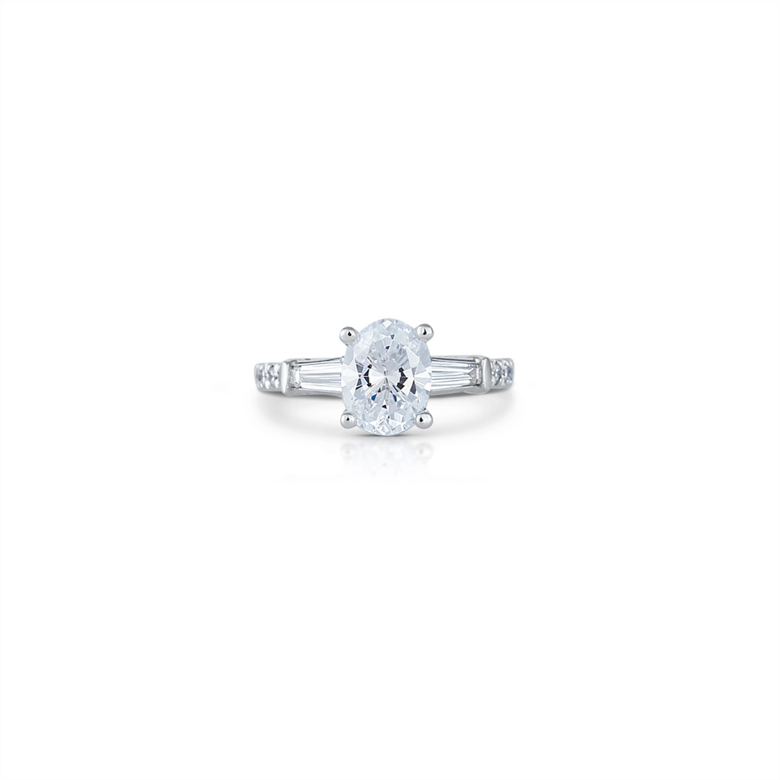Verragio Engagement Rings in White Gold containing Diamond V-991OV-1.5