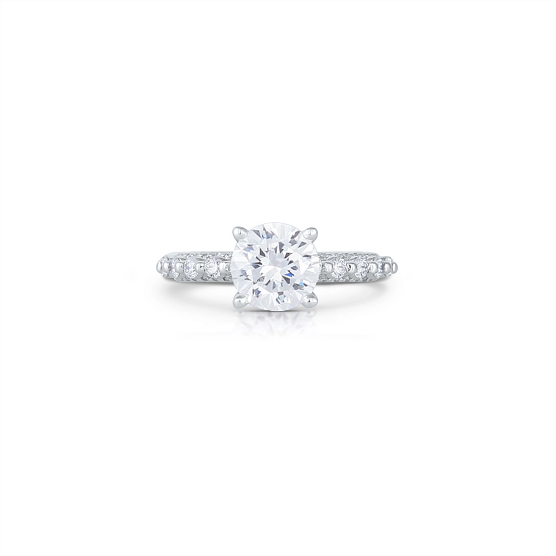 Verragio Engagement Rings in White Gold containing Diamond ENG-0488R-2.0-18K