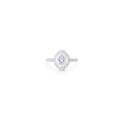 csv_image Verragio Engagement Ring in White Gold containing Diamond ENG-0487OV-18K