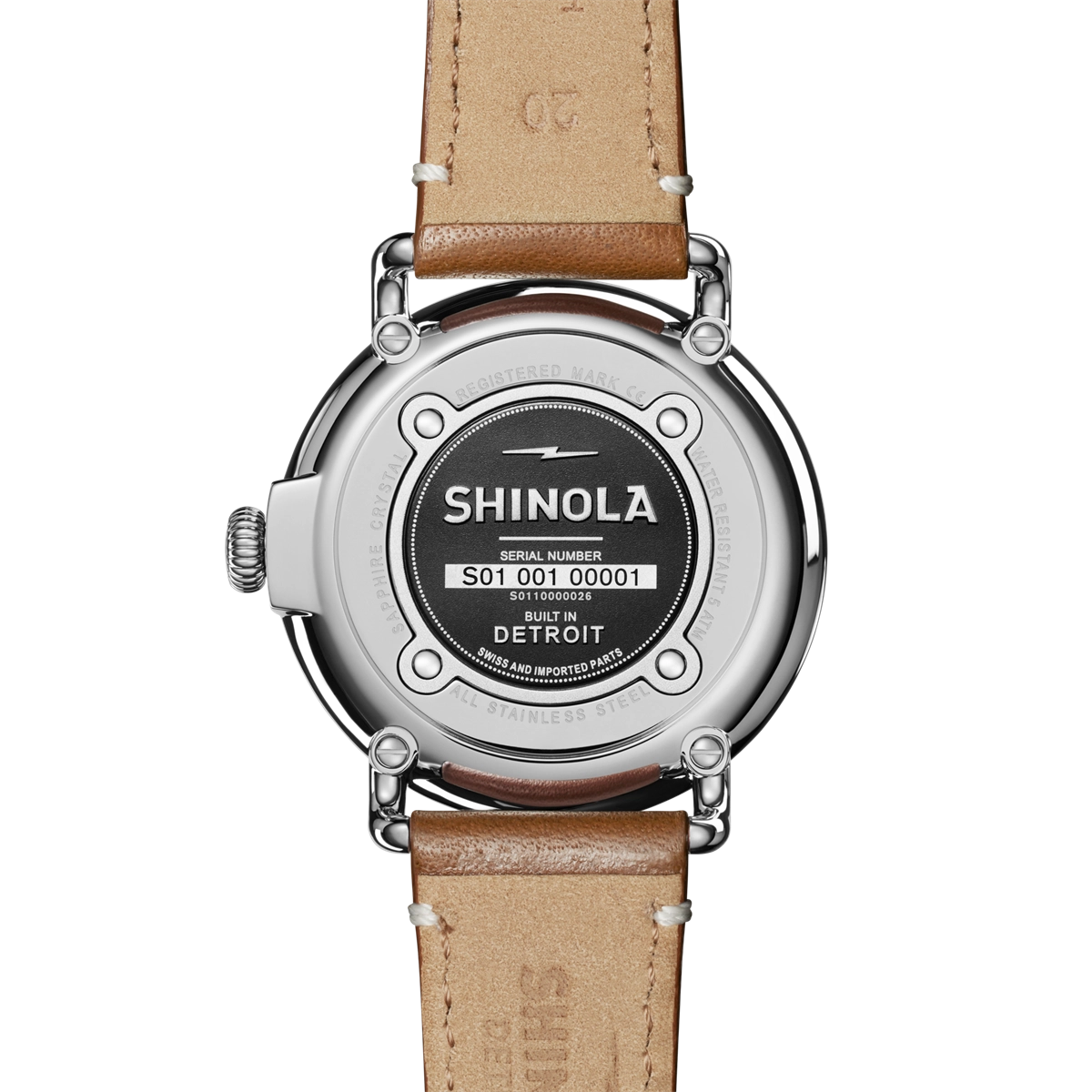 Shinola watch in Alternative Metals 10000026