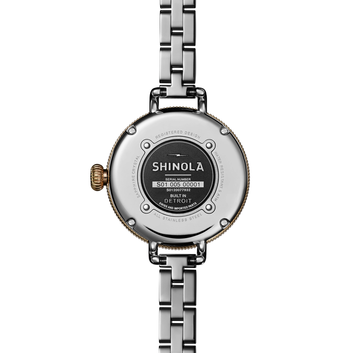 Shinola watch in Mixed Metals 20077932