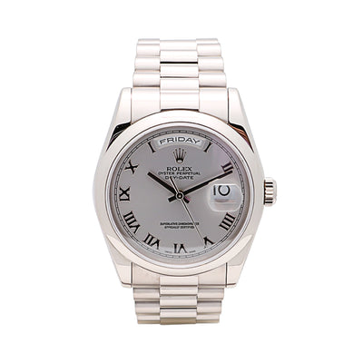 Preowned Rolex watch in White Gold 1182099913B7385