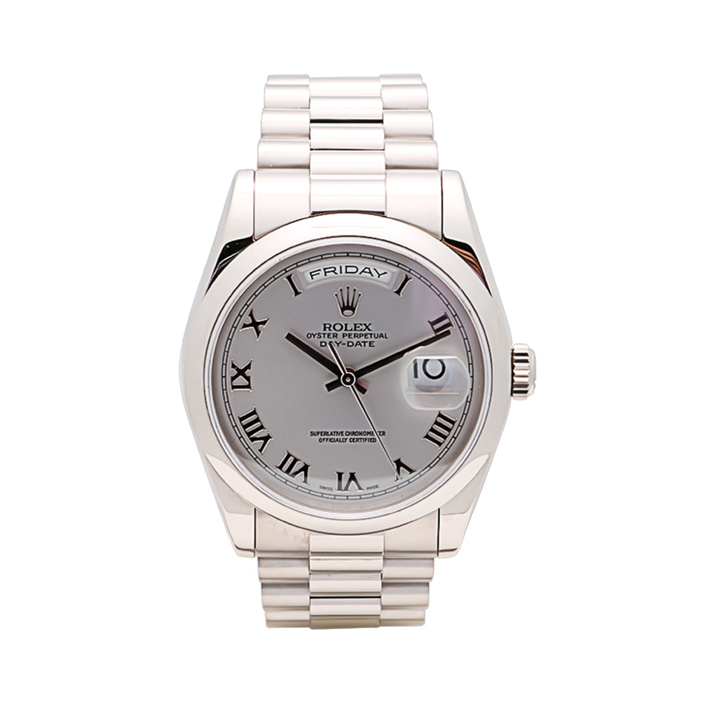 Preowned Rolex watch in White Gold 1182099913B7385