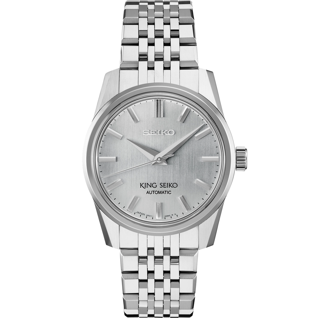 Seiko King Seiko Stainless Steel Silver Dial 37mm Automatic
