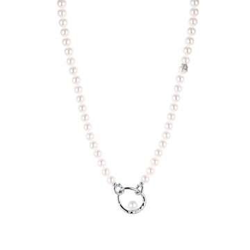 Mikimoto Necklaces in White Gold containing Multi-gemstone, Diamond, Pearl MZM10005ADXW