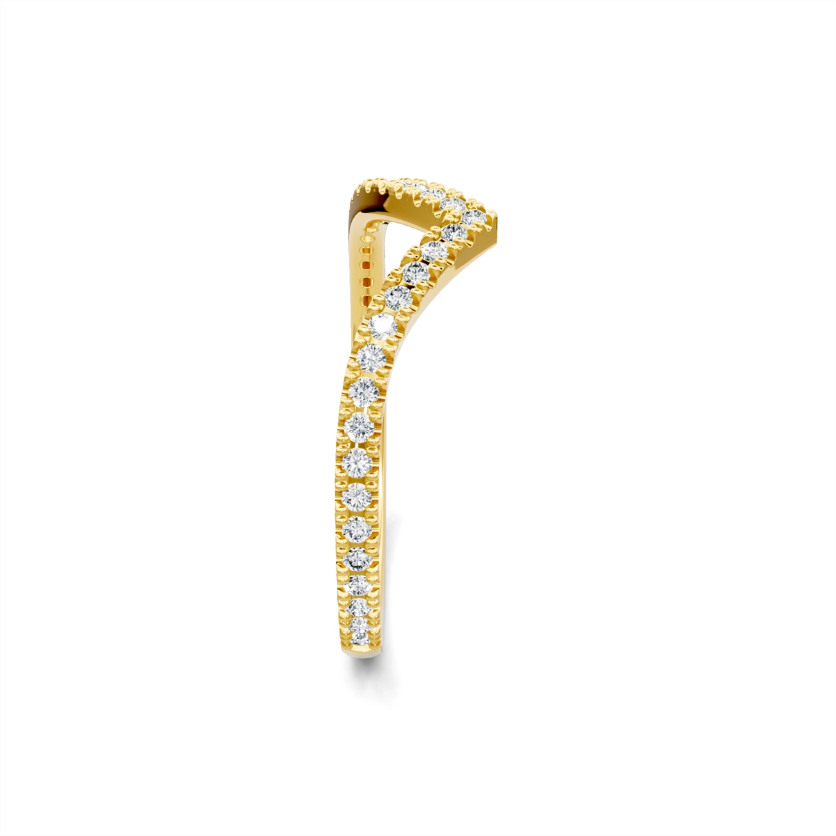 Wedding Bands Wedding Rings in Yellow Gold containing Diamond 421502