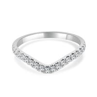 Wedding Bands Wedding Rings in White Gold containing Diamond 421513
