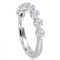Wedding Bands Wedding Rings in White Gold containing Diamond 77336D-4W-3/4