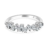 csv_image Wedding Bands Wedding Ring in White Gold containing Diamond 421520