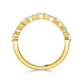 Wedding Bands Wedding Rings in Yellow Gold containing Diamond 421527