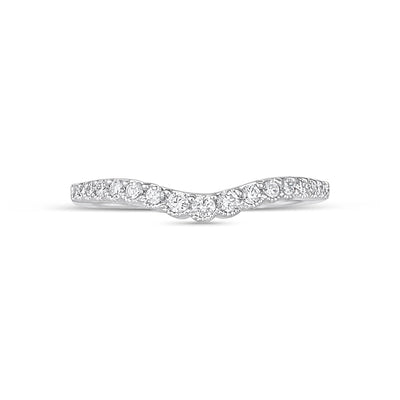 csv_image Wedding Bands Wedding Ring in White Gold containing Diamond 421529