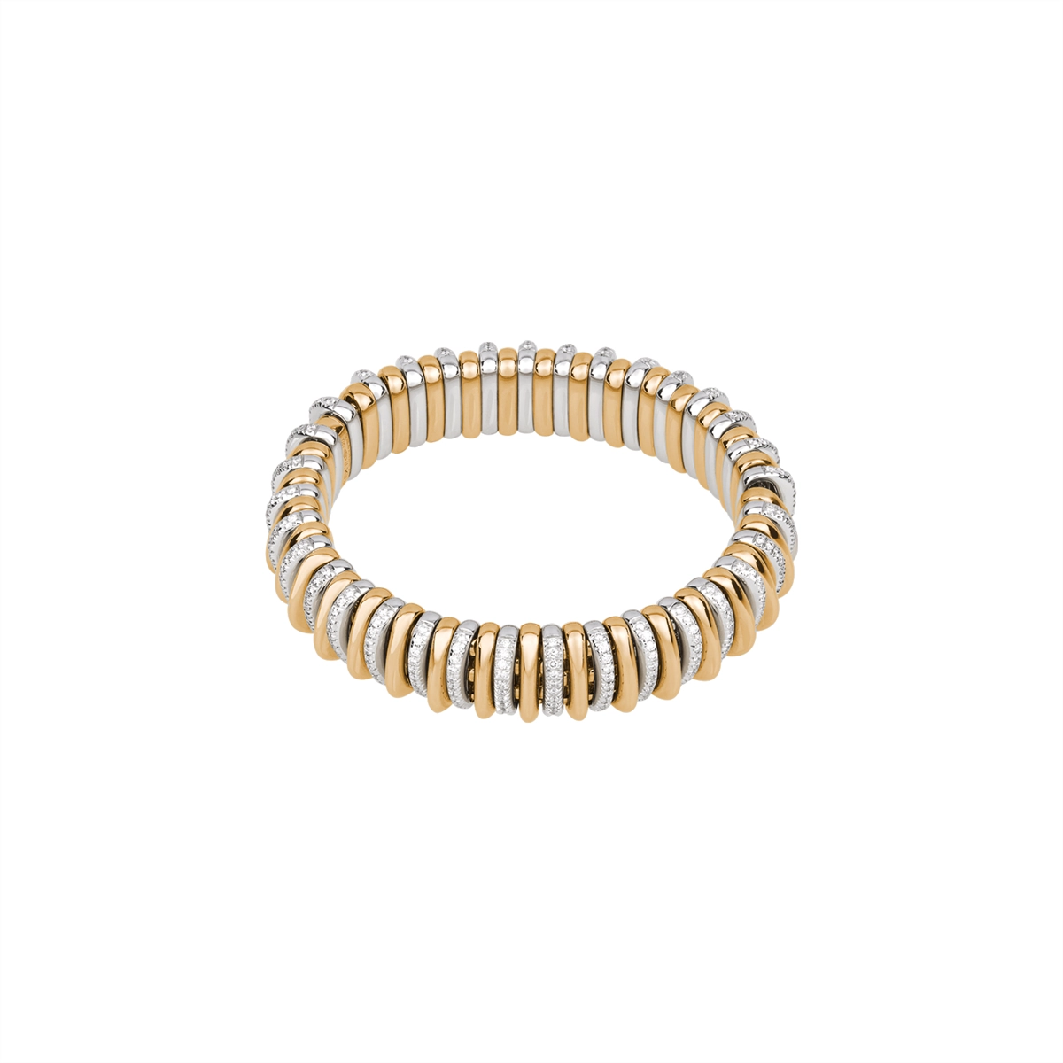 FOPE Bracelets in Mixed Metals containing Diamond 58904BX_BB_G_GBX_00M