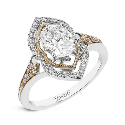 csv_image Simon G Engagement Ring in Mixed Metals containing Diamond LR2930