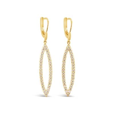csv_image Le Vian Earring in Yellow Gold containing Diamond WJKC7