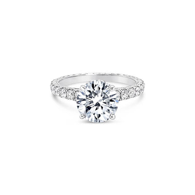 Jack Kelege Engagement Rings in White Gold containing Diamond KGR1275