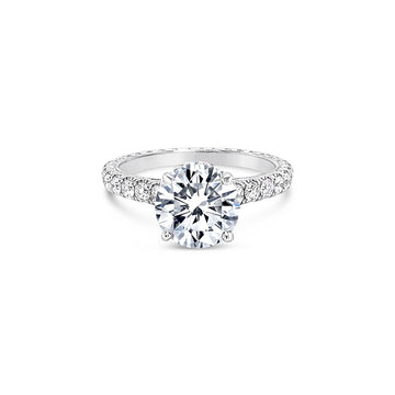 Jack Kelege Engagement Rings in White Gold containing Diamond KGR1275