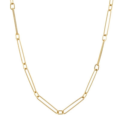 csv_image Doves Necklace in Yellow Gold STRETCH-S-18Y