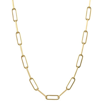 csv_image Doves Necklace in Yellow Gold PAPER-M-18