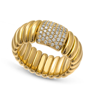 Hulchi Belluni Rings in Yellow Gold containing Diamond 20195-YW