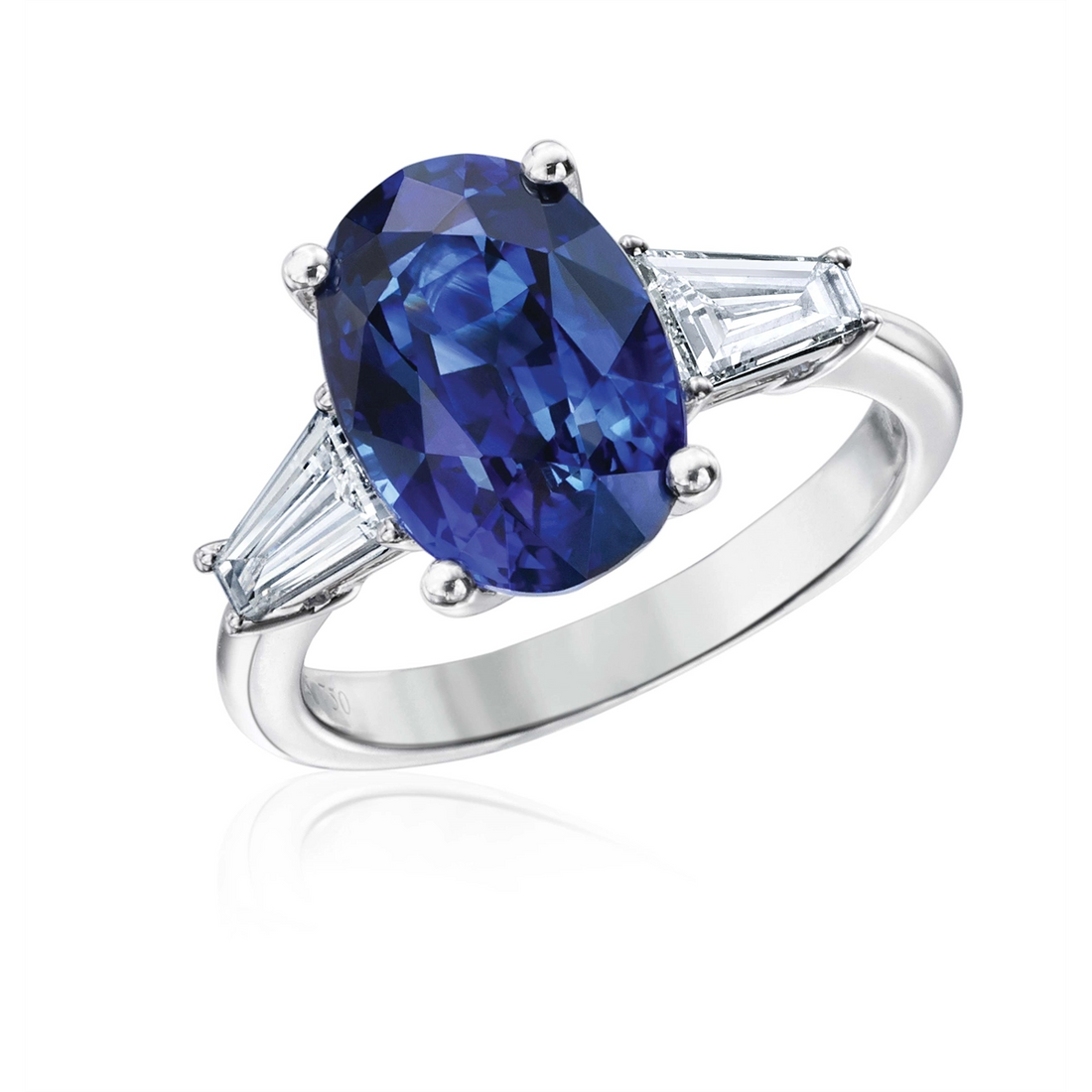 Rings Rings in White Gold containing Multi-gemstone, Diamond, Sapphire RCA5432BS-01