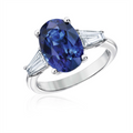 Rings Rings in White Gold containing Multi-gemstone, Diamond, Sapphire RCA5432BS-01