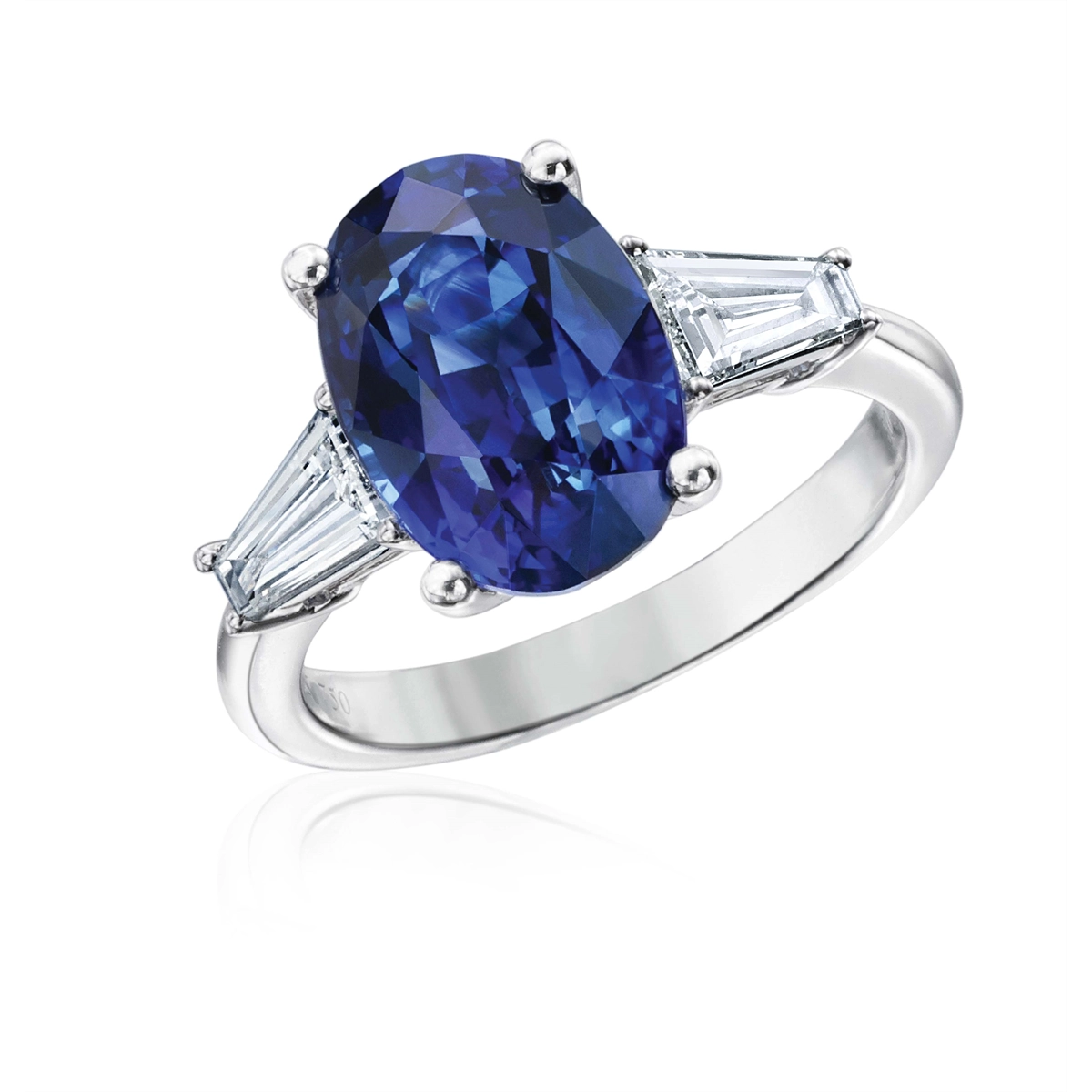 Rings Rings in White Gold containing Multi-gemstone, Diamond, Sapphire RCA5432BS-01