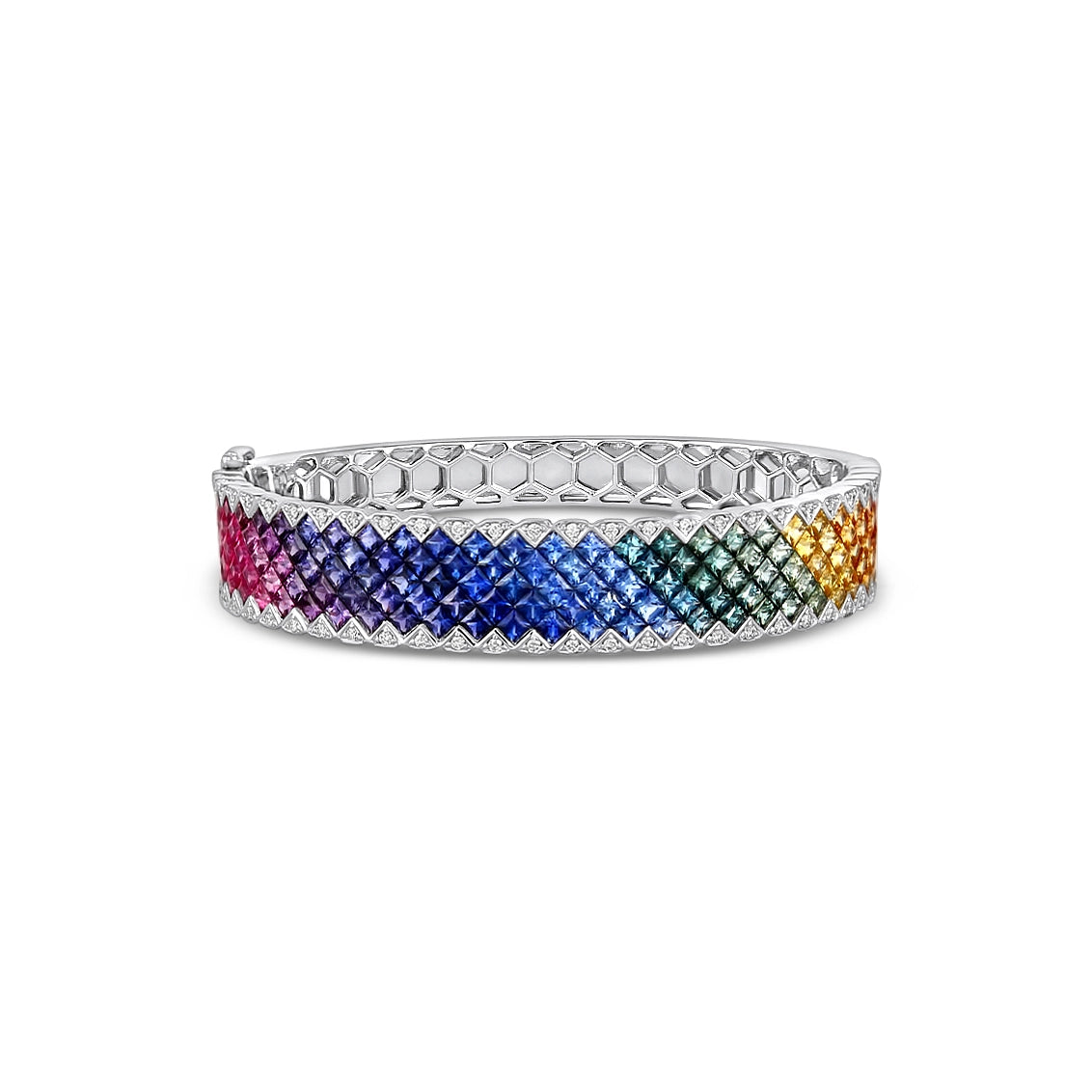 Bracelets Bracelets in White Gold containing Other, Multi-gemstone, Diamond, Sapphire 421888