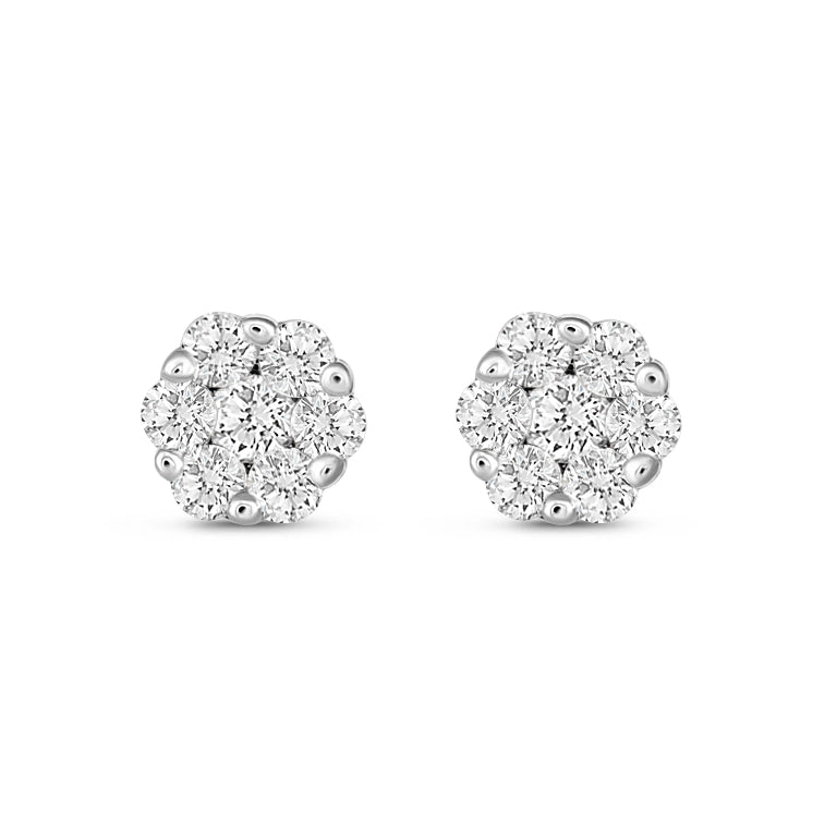 Earrings Earrings in White Gold containing Diamond 422016