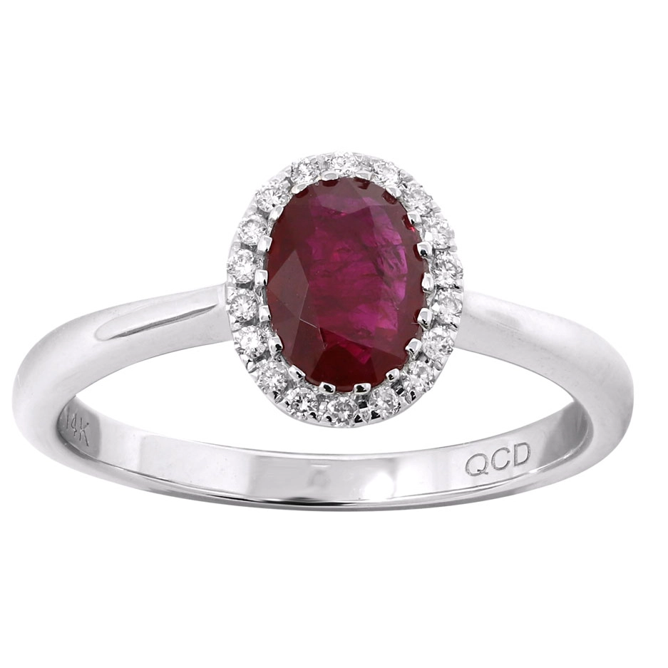 Rings Rings in White Gold containing Multi-gemstone, Diamond, Ruby 422064