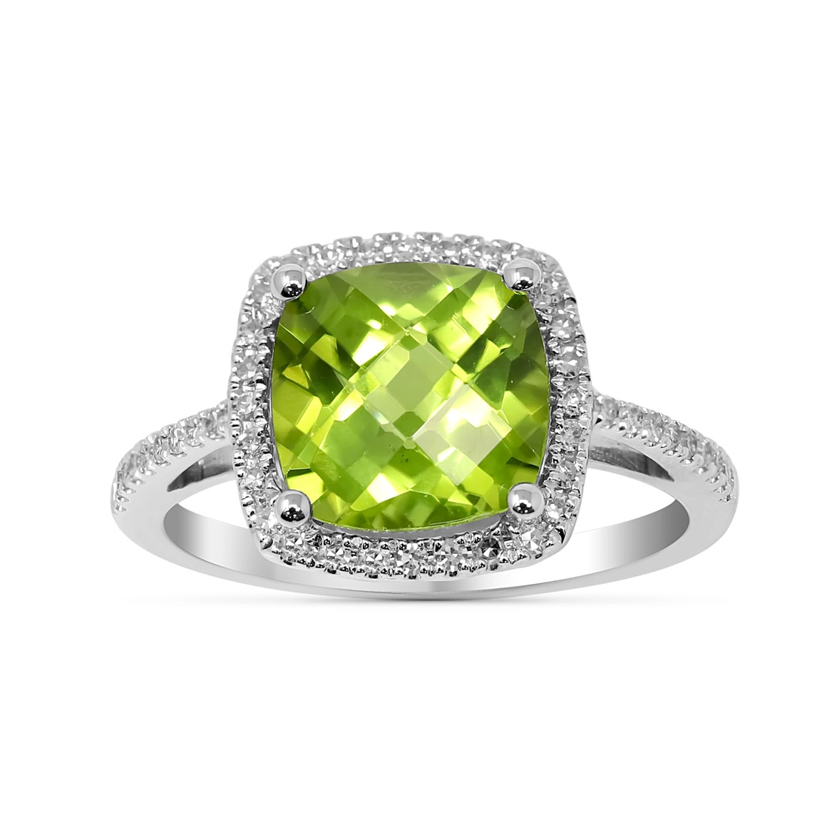 Rings Rings in White Gold containing Peridot, Multi-gemstone, Diamond 422100