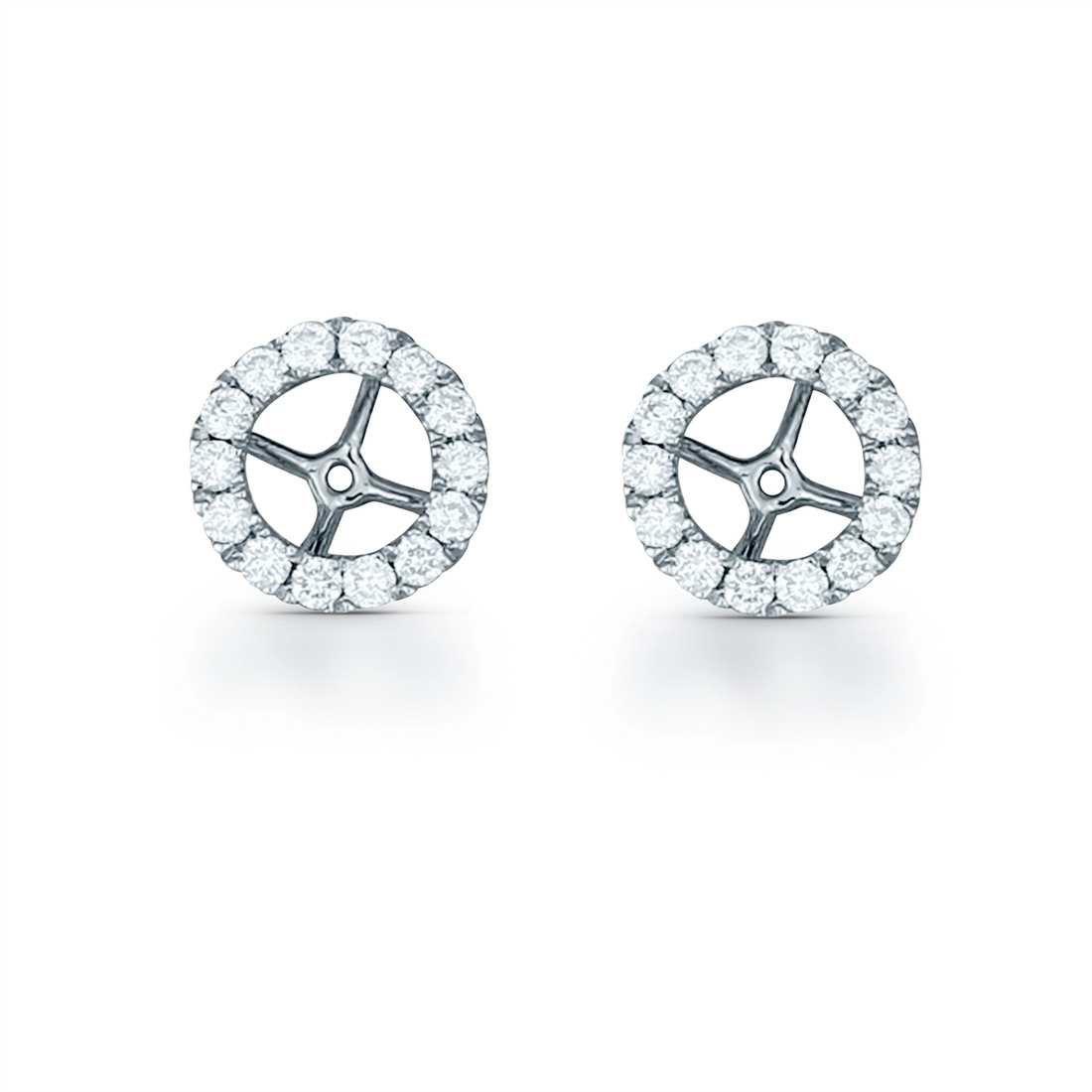 Earrings Earrings in White Gold containing Diamond 422159