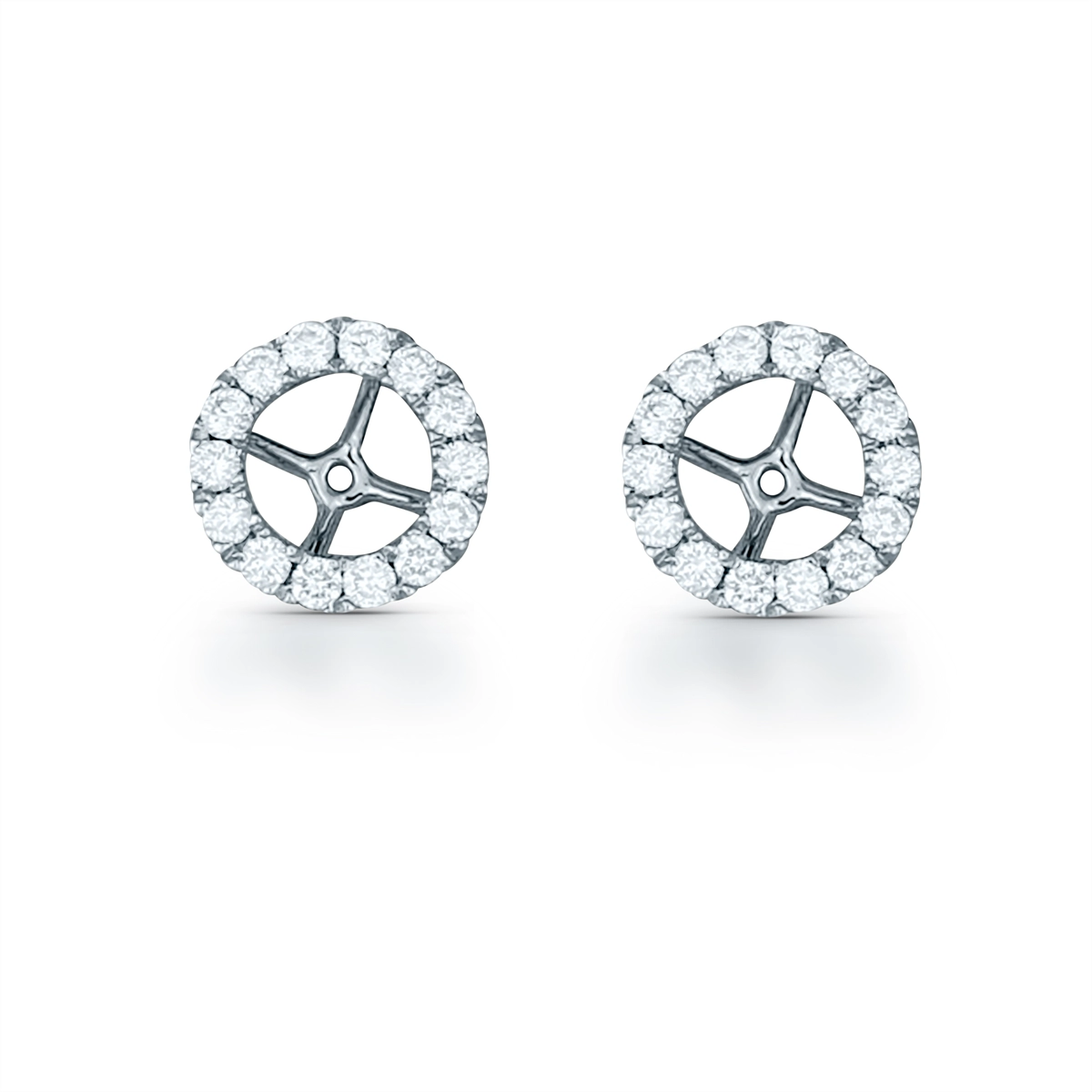Earrings Earrings in White Gold containing Diamond 422159