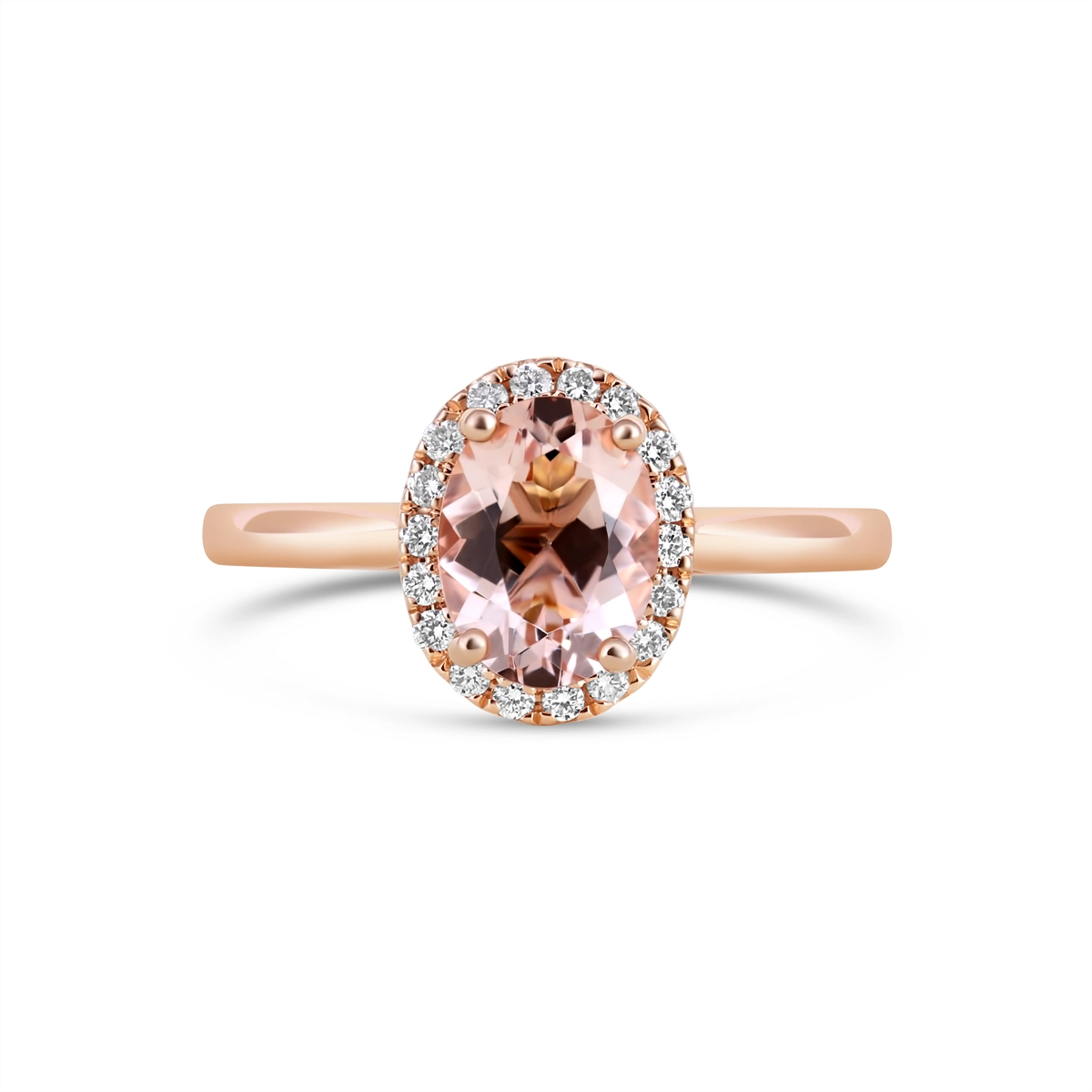 Rings Rings in Rose Gold containing Multi-gemstone, Diamond, Morganite 422237