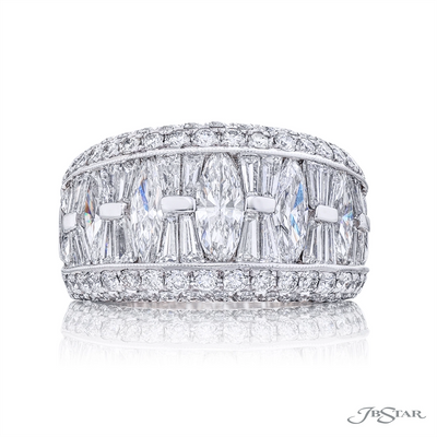 JB Star Wedding Rings in Platinum/Palladium containing Diamond 1937/030
