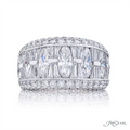 JB Star Wedding Rings in Platinum/Palladium containing Diamond 1937/030