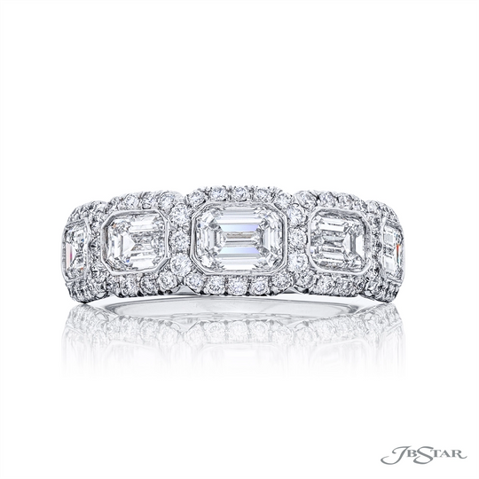 JB Star Wedding Rings in Platinum/Palladium containing Diamond 5326/005