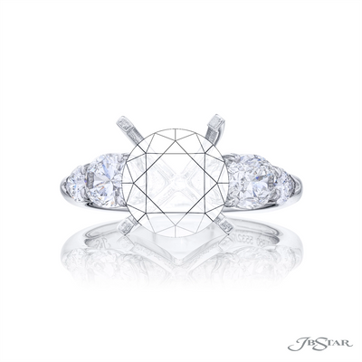 csv_image JB Star Engagement Ring in Platinum/Palladium containing Diamond 5532/003
