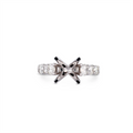Engagement Collections Engagement Rings in White Gold containing Diamond 422357